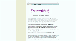 Desktop Screenshot of feuerwerkbuch.de